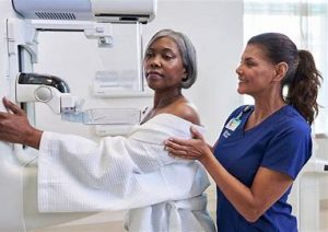 Mammogram screening for breast cancer